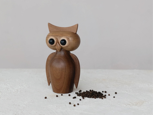 Owl Salt + Pepper Shaker