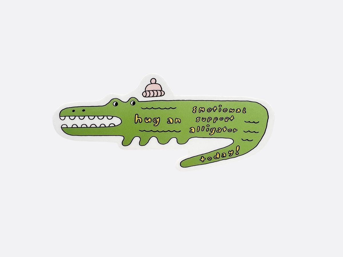 Alligator Sticker