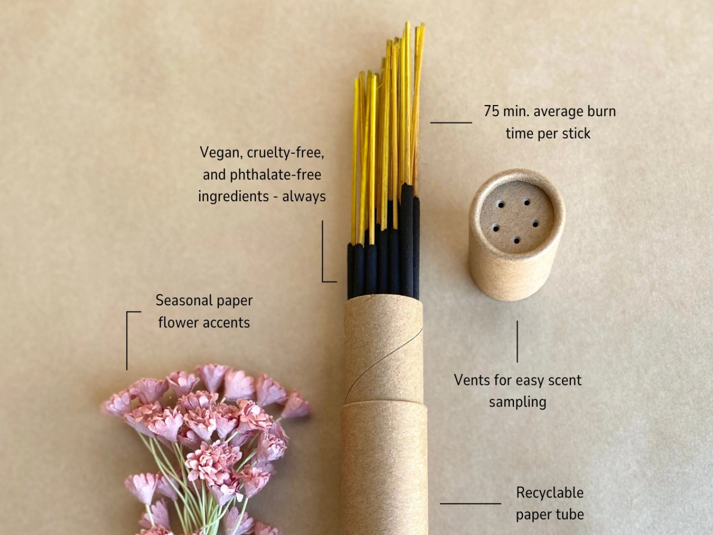 Black Santal Incense Sticks