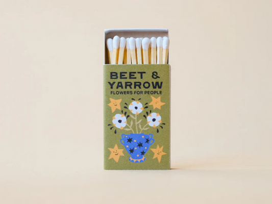 Beet & Yarrow Matches