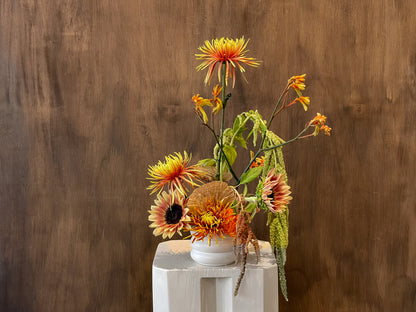 Sculptural Designer’s Choice Flower Arrangement