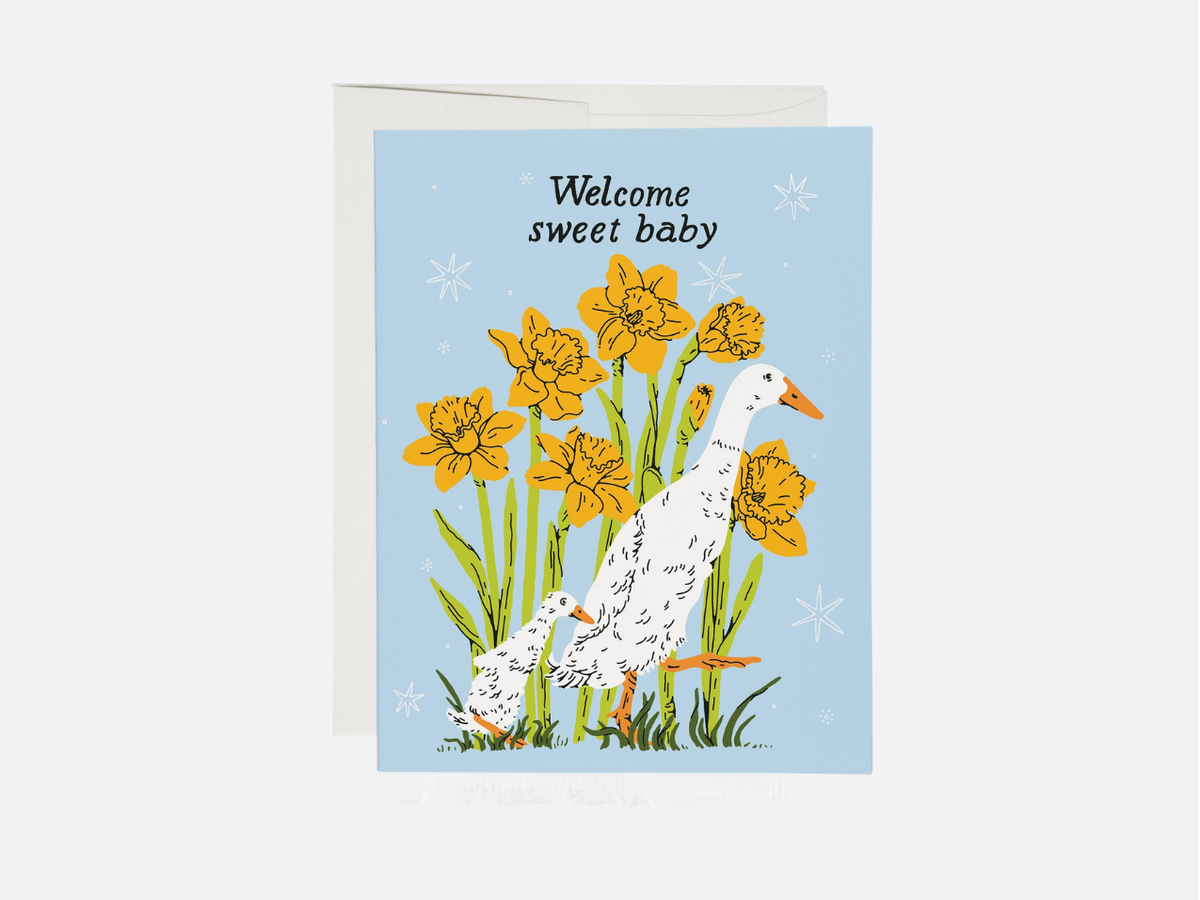 Baby Goose - Baby Card
