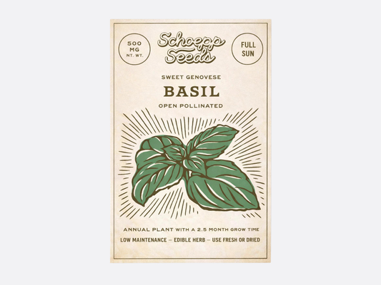 Schoepp Seeds - Basil