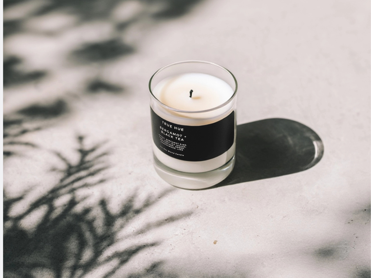 Bergamot + Black Tea Candle - 7.75oz