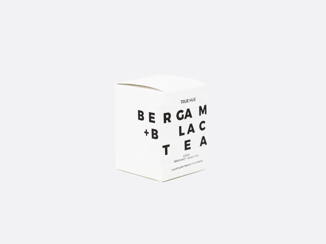 Bergamot + Black Tea Candle - 2oz
