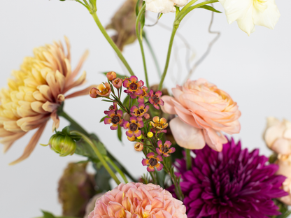 Berries & Cream Flower Arrangement