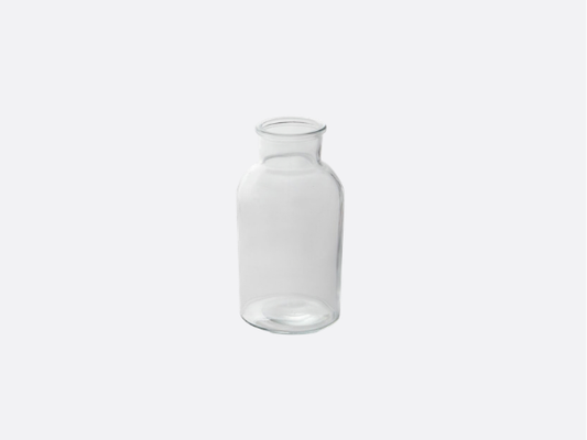 Billie Bottle Bud Vase - Clear