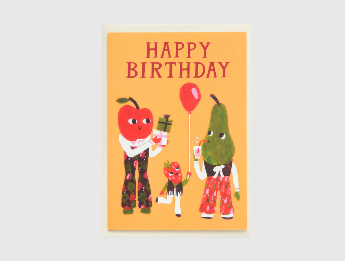 Pear - Birthday Card