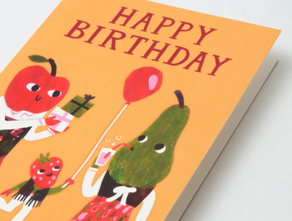 Pear - Birthday Card