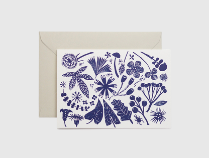 Blue Flowers - Everyday Card