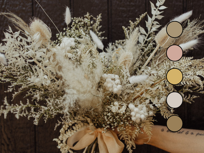 Boho Dried | Elopement  / Intimate Wedding Bouquet