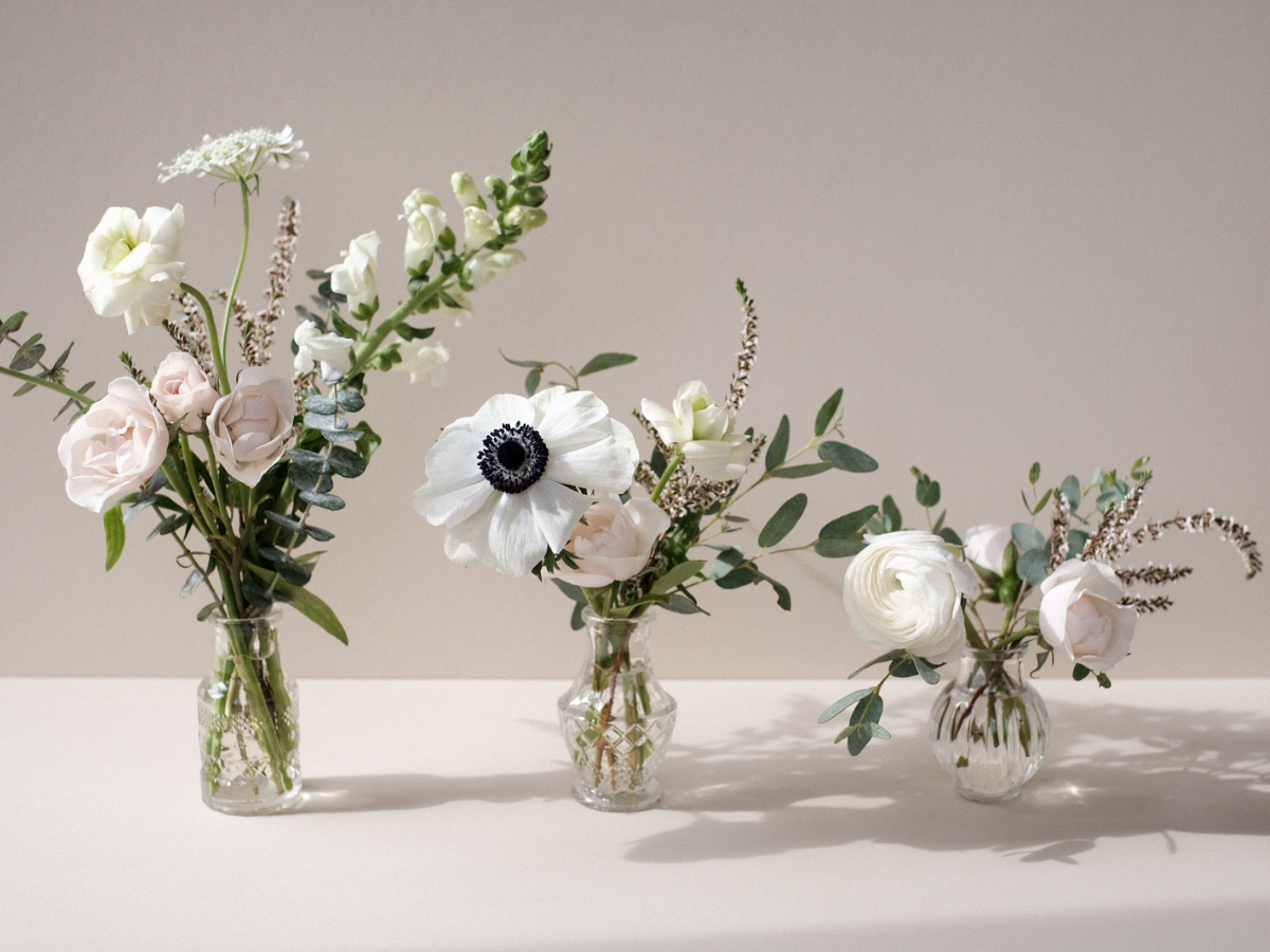 Bud Vase Trio