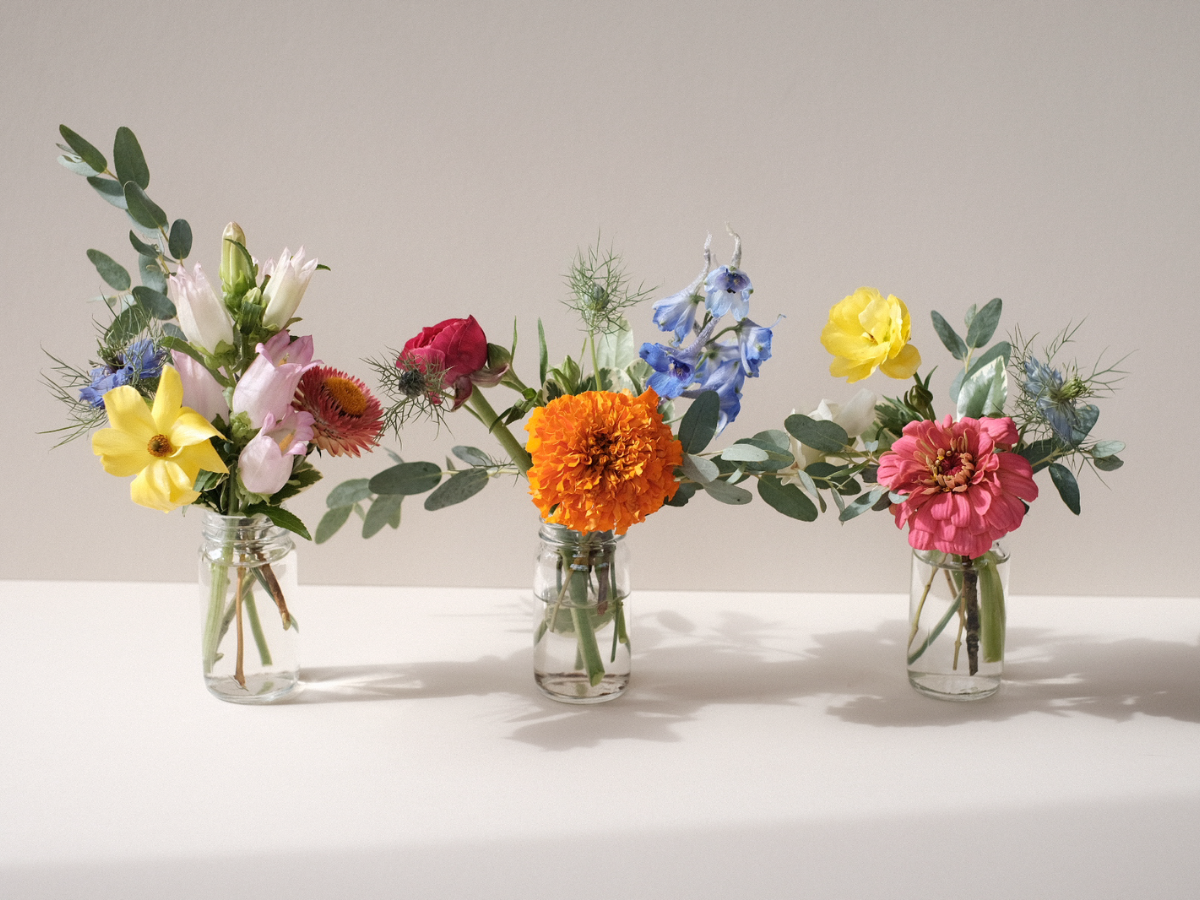 Bud Vase Trio