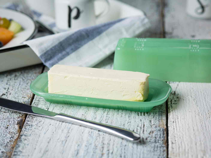 Jadeite Butter Dish
