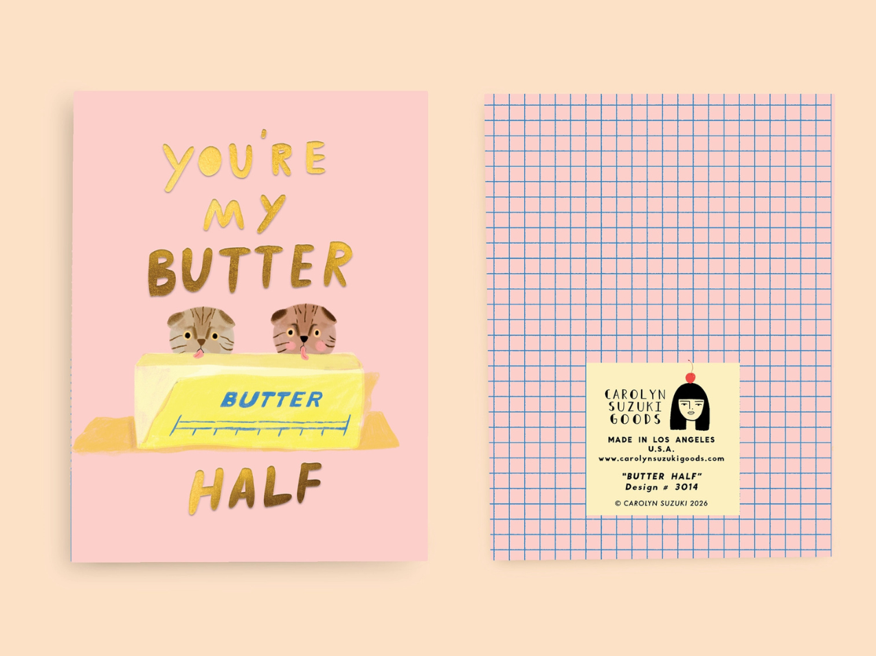 Butter Half - Love Card