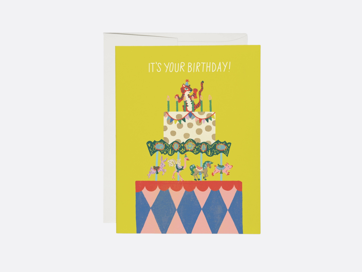 Cake Carousel - Birthday Card
