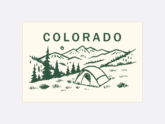 Camp Colorado Postcard