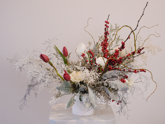 The Candy Cane Flower Arrangement