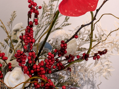 The Candy Cane Flower Arrangement