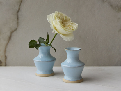 Chasing Rainbows Bud Vase - Blue