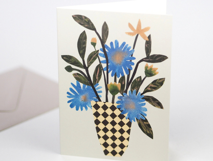 Chequer Vase - Everyday Card