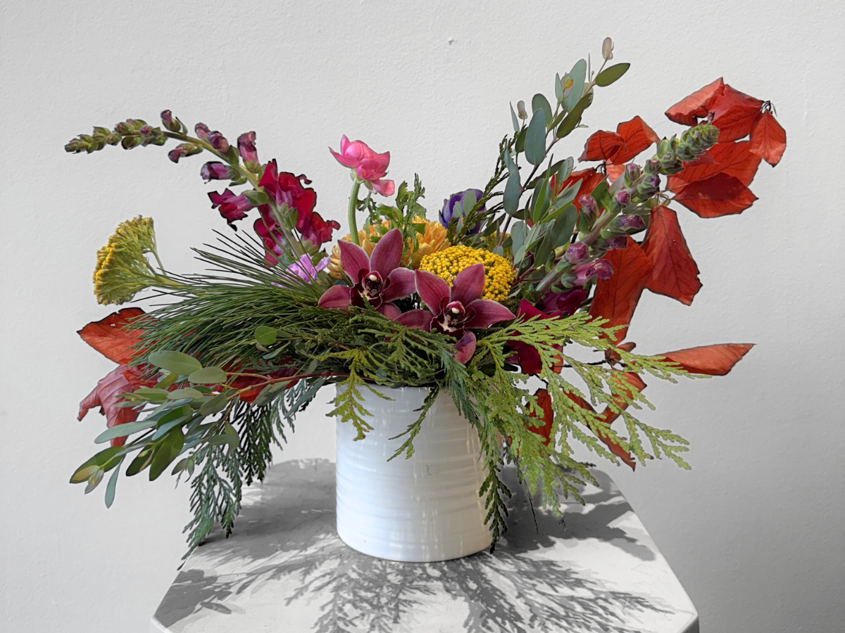 Christmas Designer's Choice Flower Arrangement