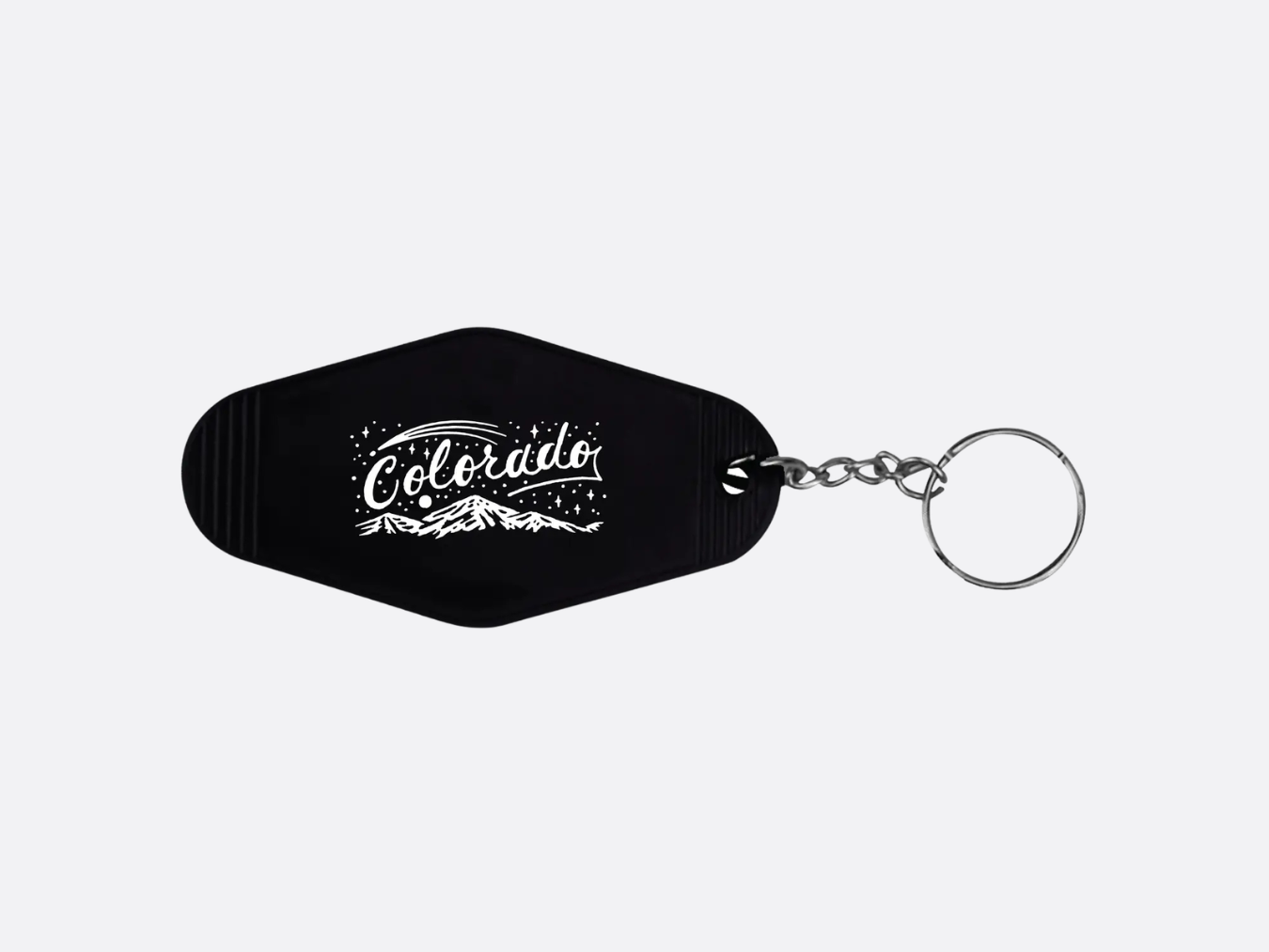 Colorado Keychain - Black
