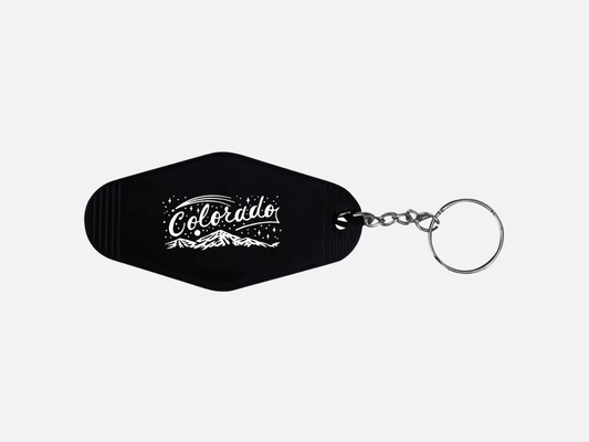 Colorado Keychain - Black