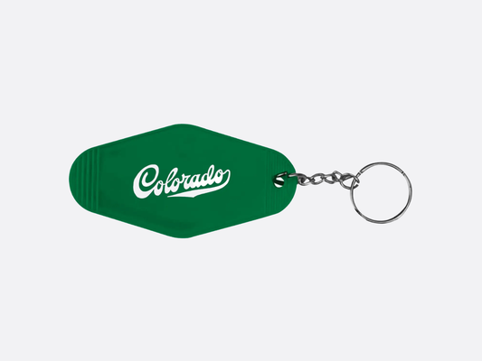 Colorado Keychain - Green