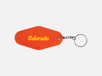 Colorado Keychain - Orange
