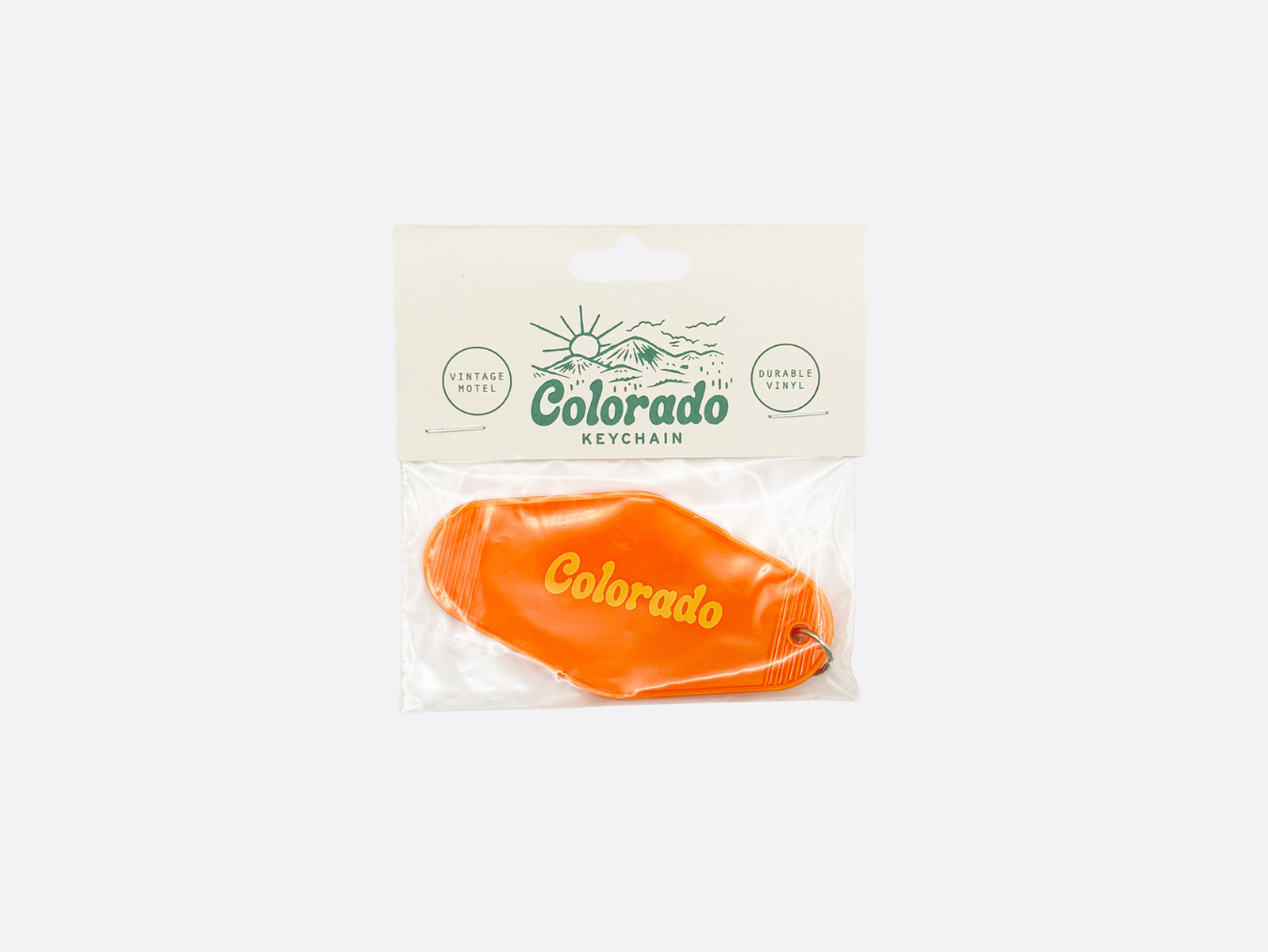 Colorado Keychain - Orange