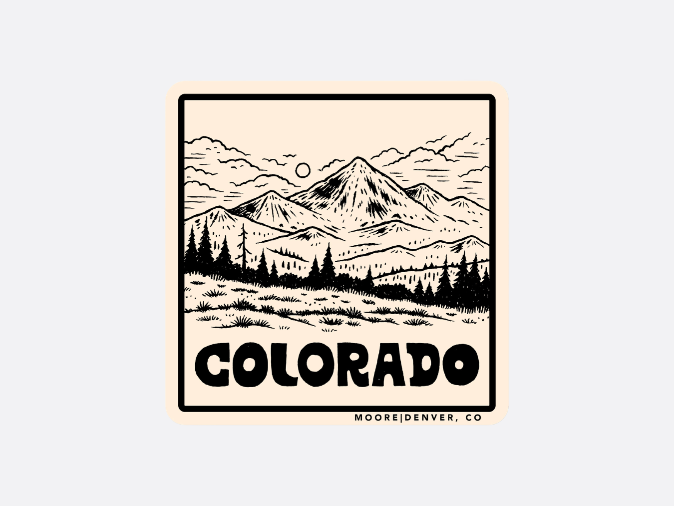 Colorado Alpine - Sticker