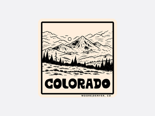 Colorado Alpine - Sticker