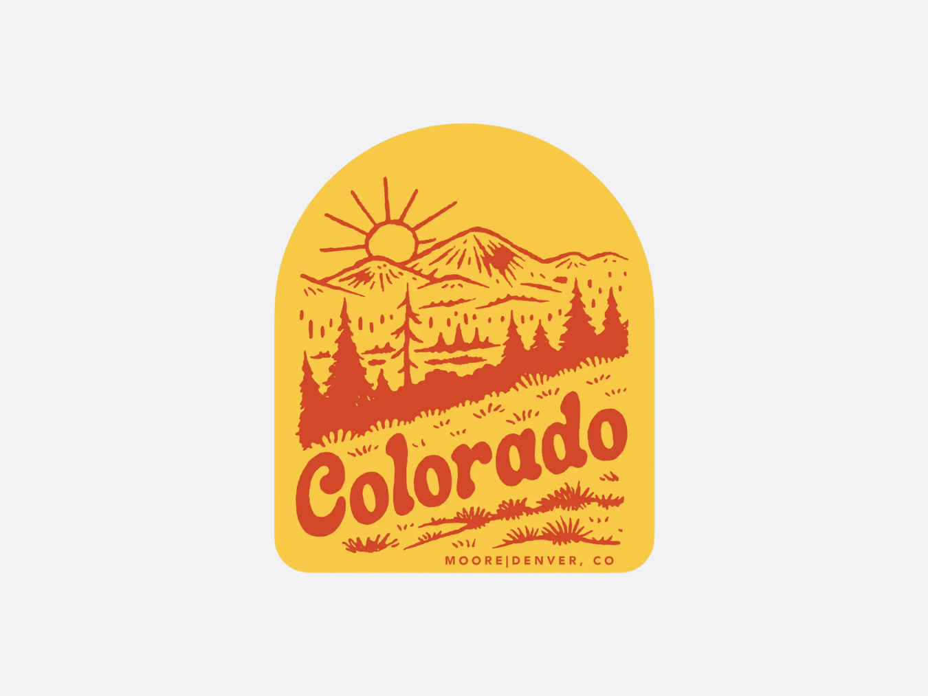Colorado Sunshine - Sticker