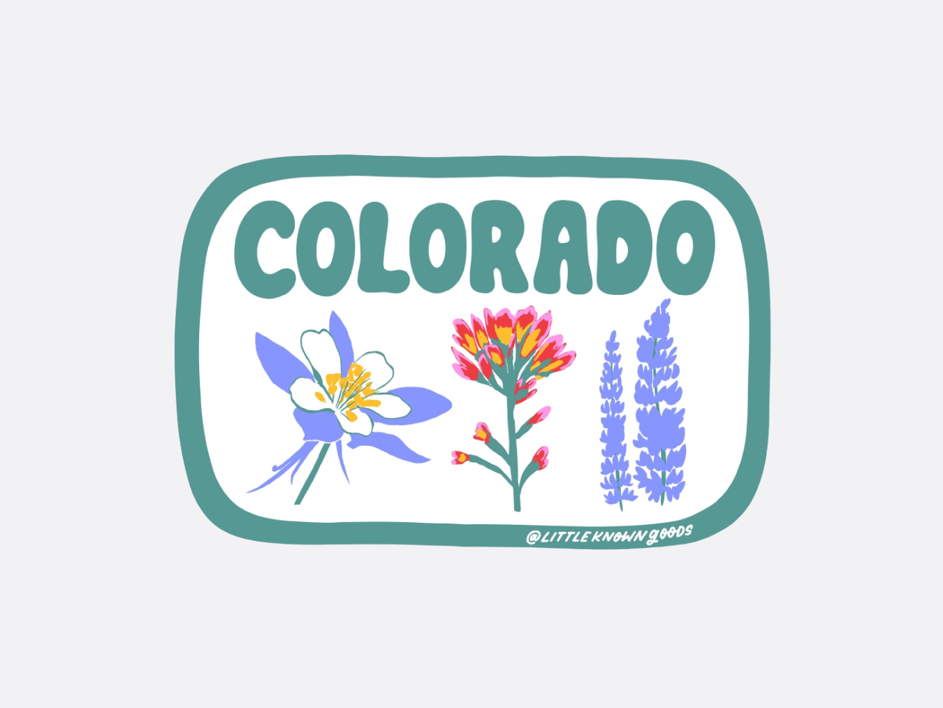 Colorado Wildflower - Sticker