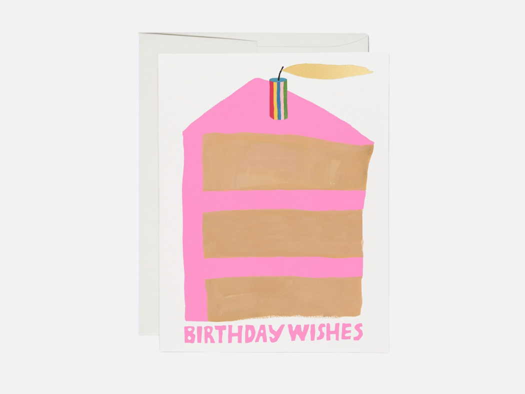 Piece of Cake - Birthday Card