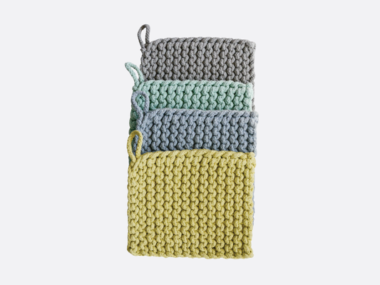 Cotton Crocheted Pot Holders