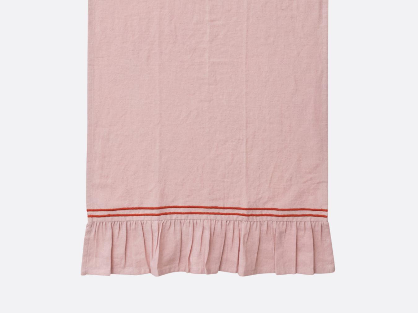 Cotton Linen Tea Towel - Pink