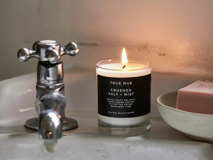 Crushed Salt + Mist Candle - 2oz