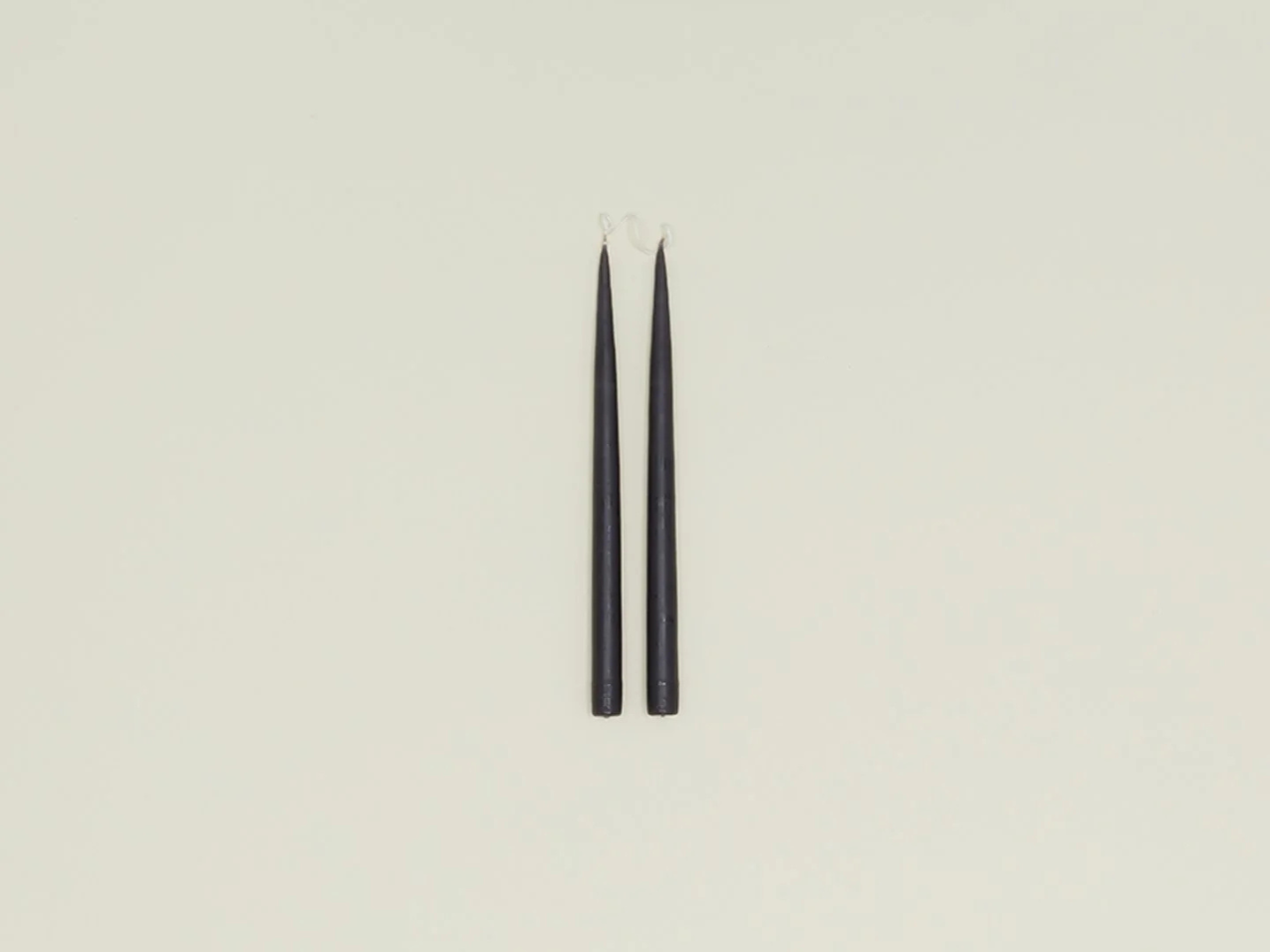 Danica Hand-Dipped Candle - Set of 2 - Black