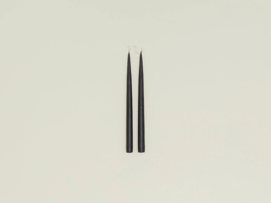 Danica Hand-Dipped Candle - Set of 2 - Black