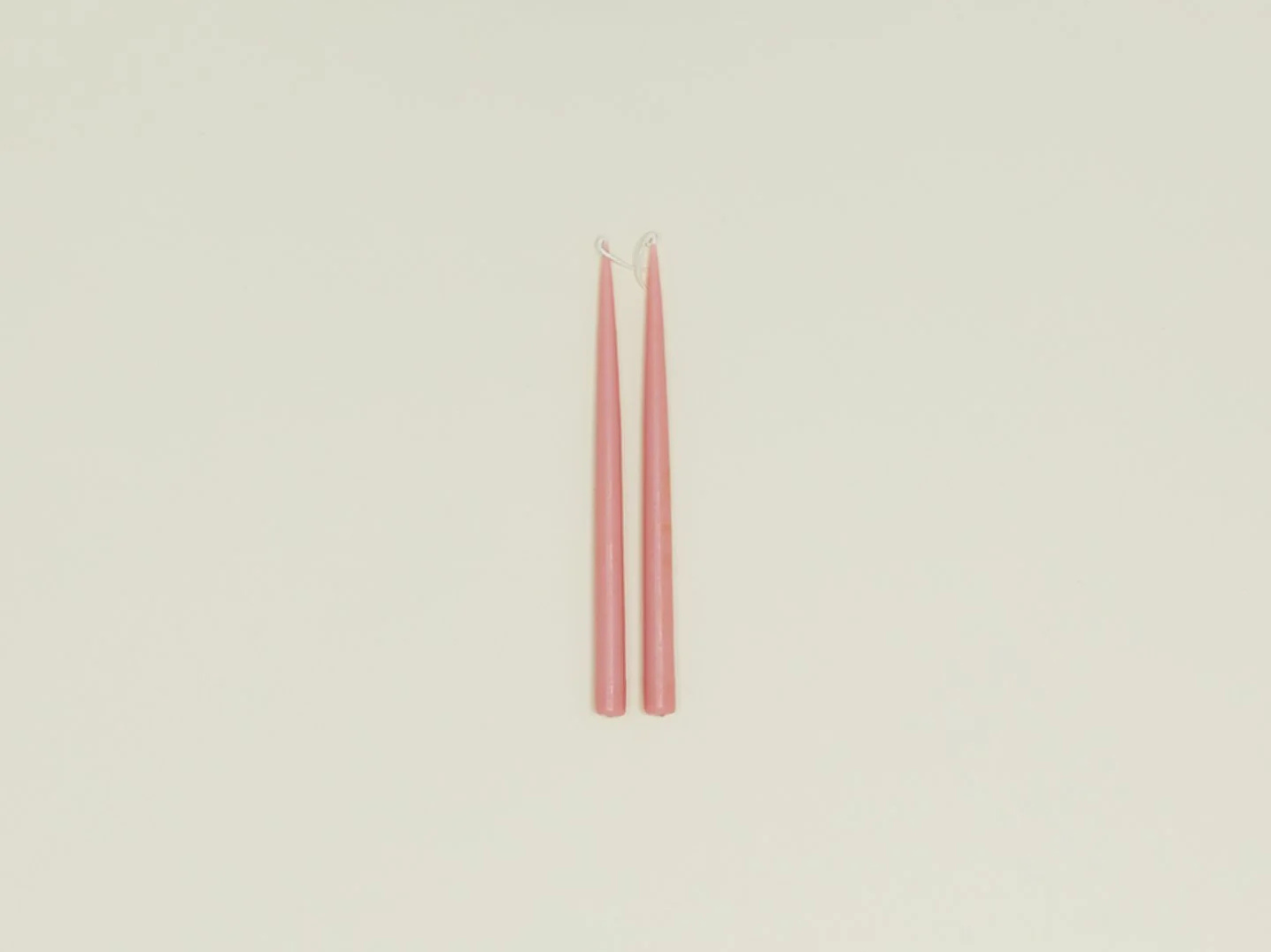 Danica Hand-Dipped Candle - Set of 2 - Tea Rose