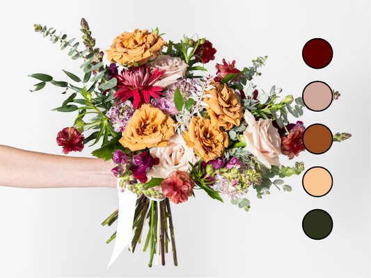 Dark + Moody | Elopement / Intimate Wedding Bouquet