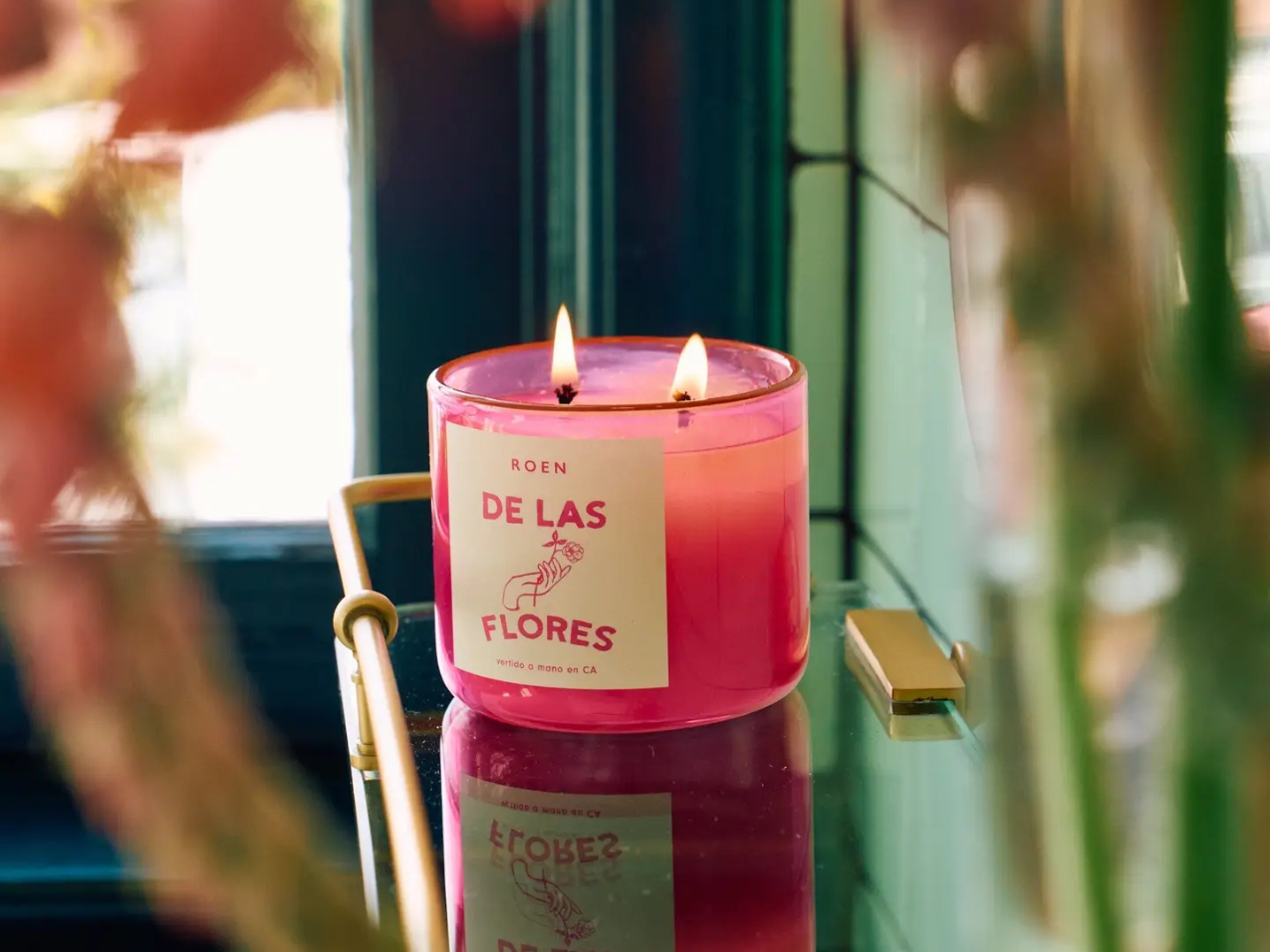 De Las Flores Candle