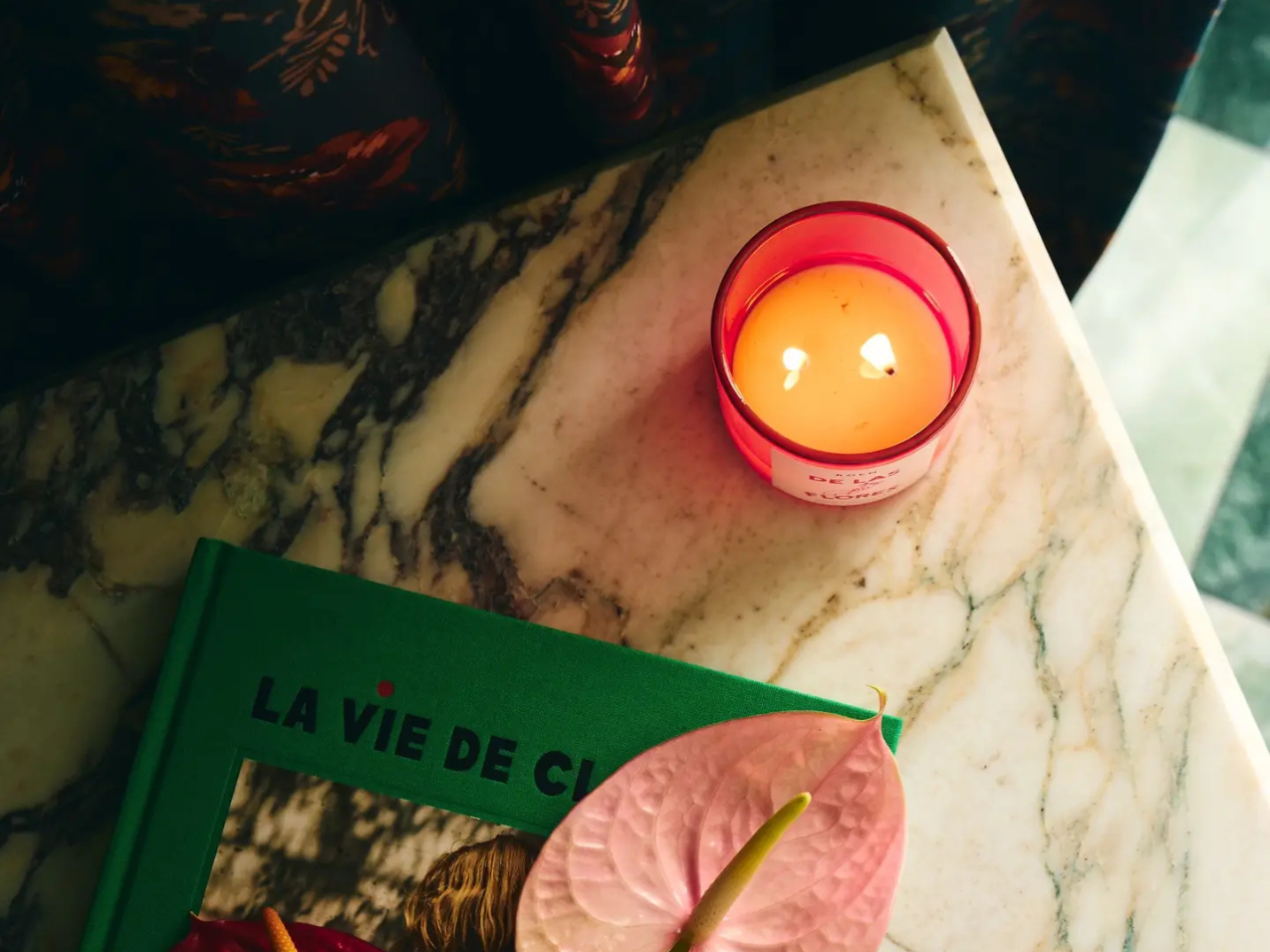 De Las Flores Candle