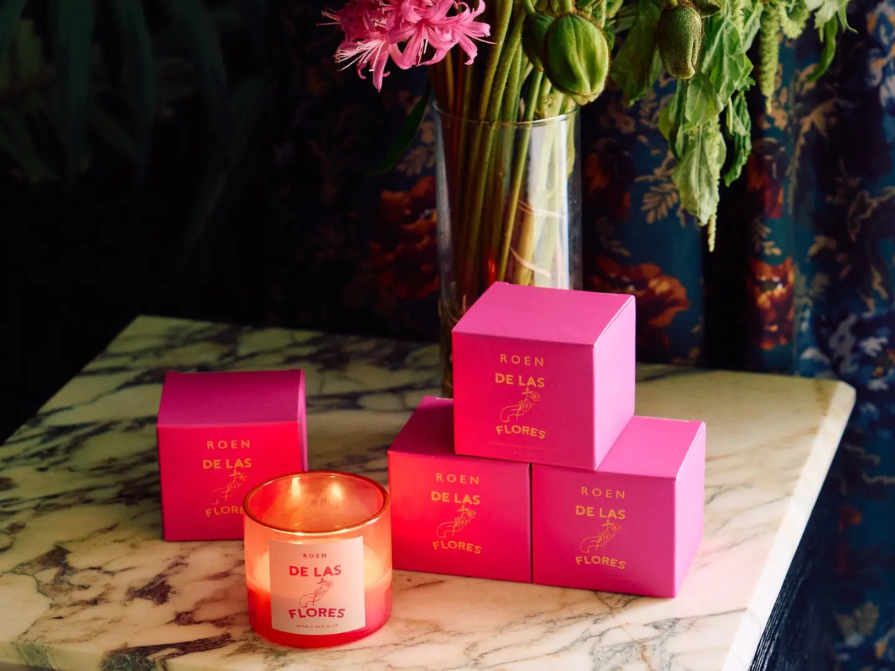De Las Flores Candle