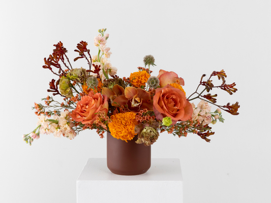 The Pumpkin Flower Arrangement