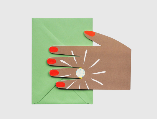 Diamond Ring - Engagement Card