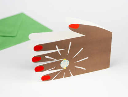 Diamond Ring - Engagement Card