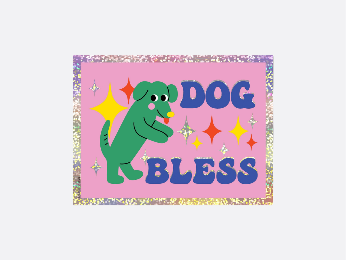 Dog Bless - Sticker